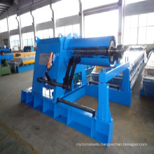 2019 color coil 5 tons hydraulic uncoiler/ decoiler machine price